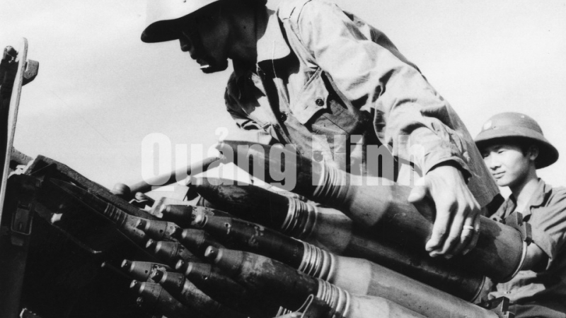 Pháo binh Vùng mỏ vào trận trong chiến tranh chống đế quốc Mỹ (giai đoạn 1954-1975). Ảnh: Đỗ Kha