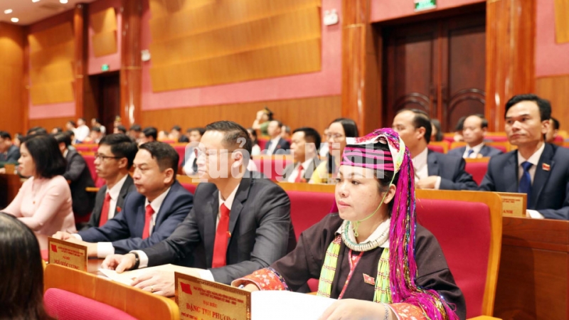 Các đại biểu dự Đại hội Đại biểu Đảng bộ tỉnh lần thứ XV.
