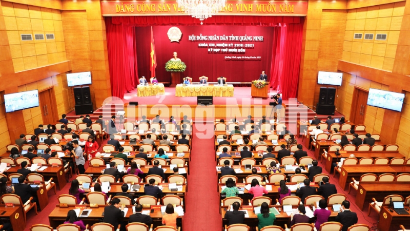 Quang cảnh kỳ họp (10-2019). Ảnh Hùng Sơn