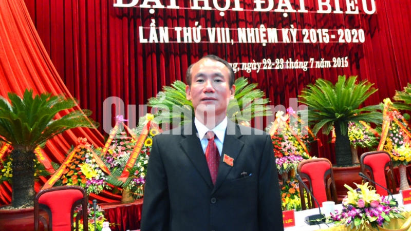 Đồng chí Đào Thanh Lưỡng, Bí thư Đảng ủy Khối các cơ quan tỉnh nhiệm kỳ 2010-2015 tái đắc cử chức vụ Bí thư Đảng ủy Khối cơ quan tỉnh nhiệm kỳ 2015-2020.