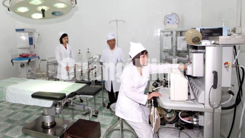 Bệnh viện Tiên Yên được trang bị nhiều thiết bị hiện đại. Ảnh: Khánh Giang