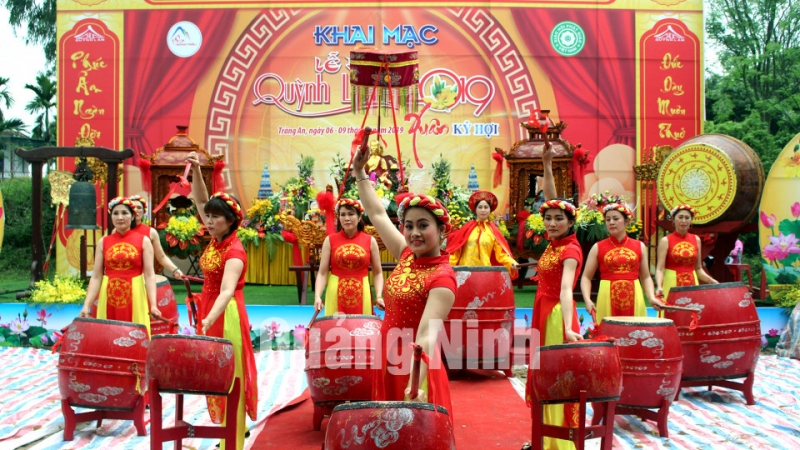 Khai mạc lễ hội chùa Quỳnh Lâm xuân Kỷ Hợi năm 2019 (3-2019). Ảnh: Hữu Việt