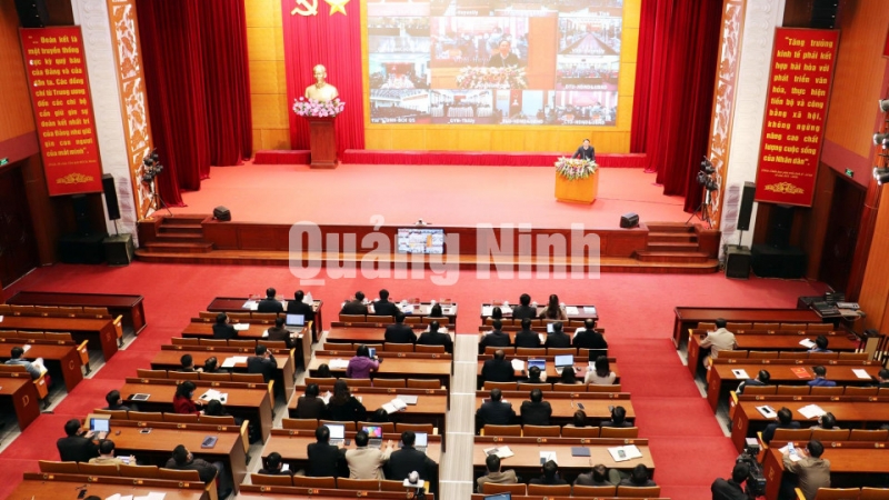Quang cảnh hội nghị (1-2021). Ảnh: Trúc Linh