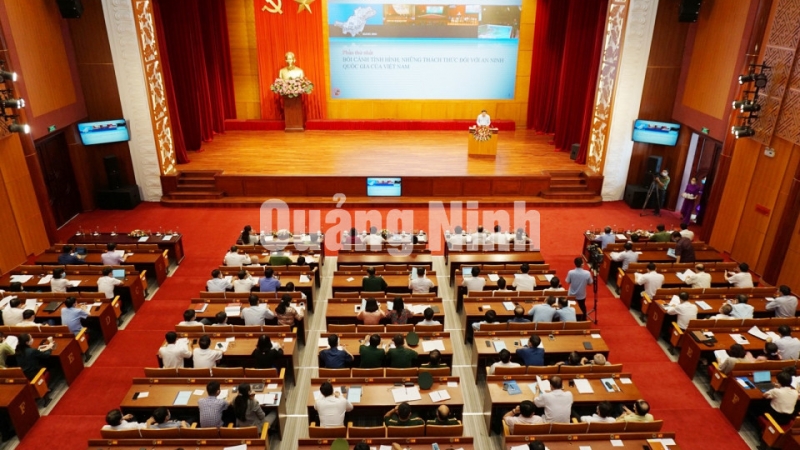 Quang cảnh hội nghị (9-2020). Ảnh: Nguyễn Thanh