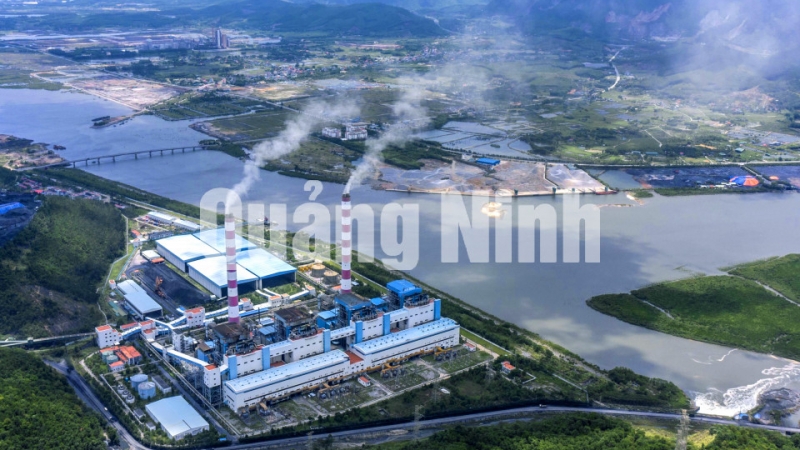 Nhà máy nhiệt điện Quảng Ninh (7-2020). Ảnh: Khánh Giang
