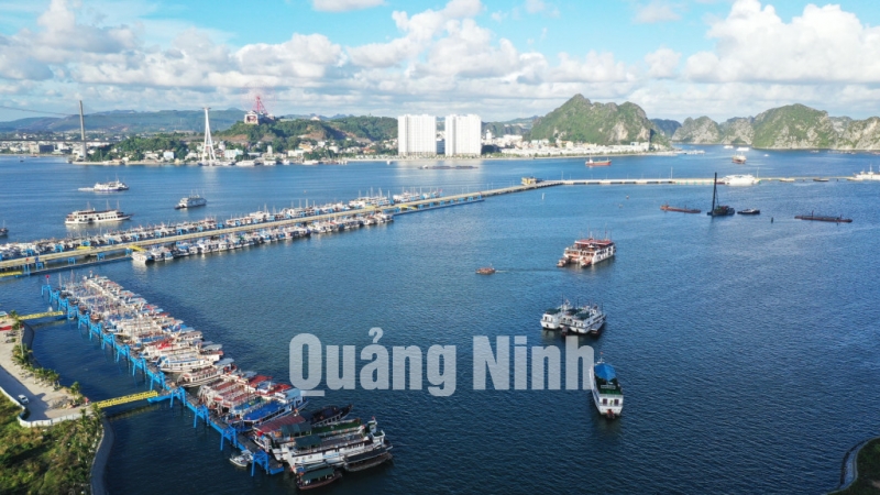 Cảng tàu khách Quốc tế Hạ Long (8-2020). Ảnh: Đỗ Phương