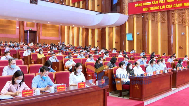 Các đại biểu dự hội nghị (8-2021). Ảnh: Thu Chung
