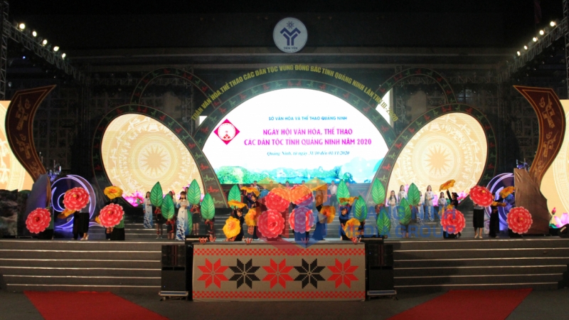 Ngày hội văn hóa các dân tộc Quảng Ninh năm 2020 (10-2020). Ảnh: Phạm Học