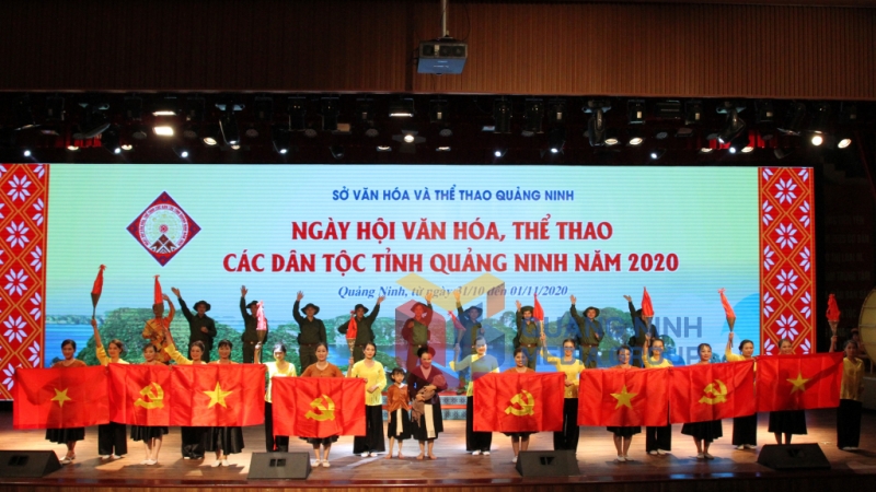 Ngày hội văn hóa các dân tộc Quảng Ninh năm 2020 (10-2020). Ảnh: Phạm Học