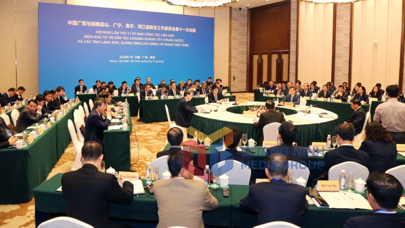 Quang cảnh Hội nghị lần thứ 11 Ủy ban Công tác liên hợp (1-2020). Ảnh: Khánh Giang