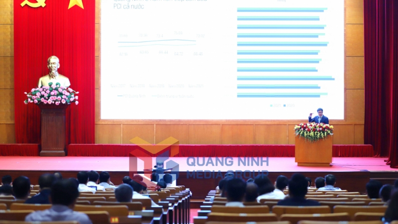 Hội nghị phân tích chuyên sâu về PCI năm 2021 (6-2022). Ảnh: Thu Chung