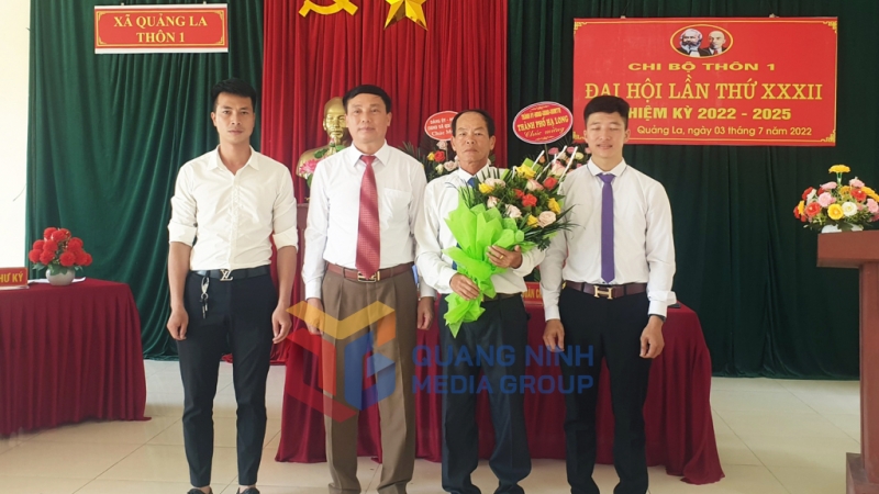 Chi bộ thôn 1, Quảng La (TP Hạ Long) thống nhất bầu được Bí thư và chi ủy tại đại hội.