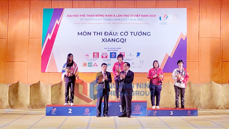 Ở nội dung cờ tướng tiêu chuẩn cá nhân nữ, HCV thuộc về kỳ thủ Lê Thị Kim Loan.
