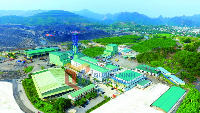 Khai trường sản xuất Công ty CP Than Núi Béo (12-2022). Ảnh: Hoàng Yến