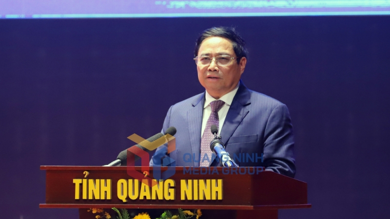 Thủ tướng Chính phủ Phạm Minh Chính, phát biểu tại hội nghị.