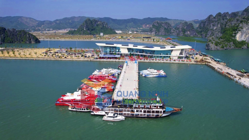 Bến cảng Ao Tiên (1-2023). Ảnh: Đỗ Phương