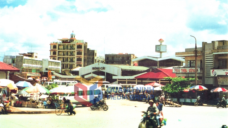 Chợ trung tâm Móng Cái cũ. Ảnh: Trung Nghĩa