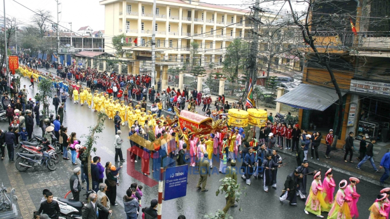 Lễ Hội Đền Cửa Ông năm 2018. Ảnh: Dương Phượng Đại