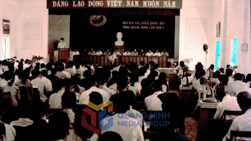 Đại hội đại biểu đang bộ tỉnh Quảng Ninh lần thứ I. Ảnh: Tư Liệu