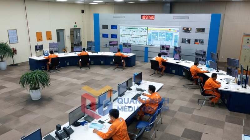 2023-11_Trung tâm vận hành Nhà máy Nhiệt điện Quảng Ninh. Ảnh: Hoàng Nga