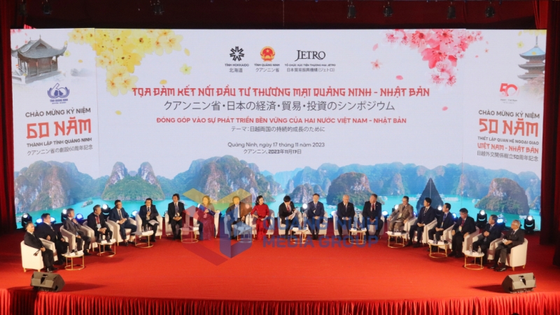 2023-11_Hội nghị Xúc tiến đầu tư Quảng Ninh – Nhật Bản năm 2023 - Phiên tọa đàm kết nối đầu tư thương mại Quảng Ninh – Nhật Bản. Ảnh: Thu Chung