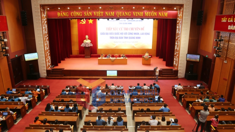 Quang cảnh hội nghị tiếp xúc (5-2024). Ảnh: Nguyễn Thanh