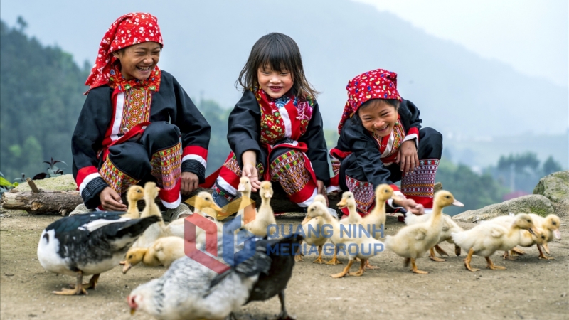 Người dân huyện Bình Liêu sống gần gũi thiên nhiên (5-2024). Ảnh: Việt Hoa