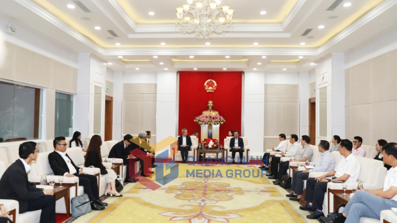 Quang cảnh buổi tiếp xã giao (7-2024). Ảnh: Đỗ Phương