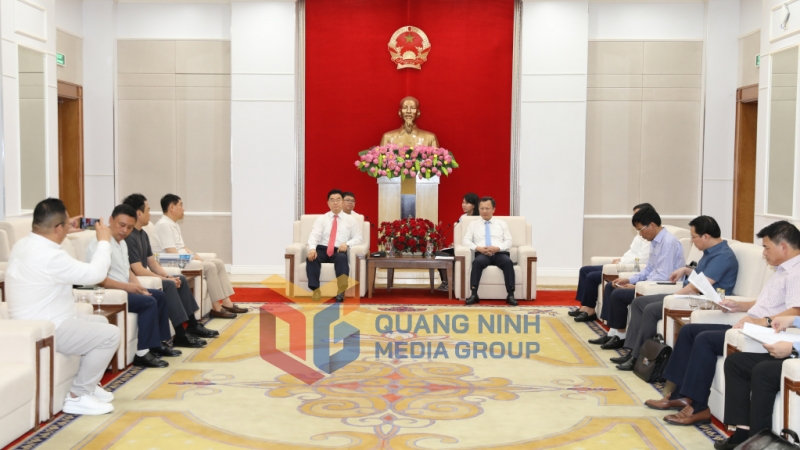 Quang cảnh buổi tiếp xã giao (7-2024). Ảnh: Đỗ Phương