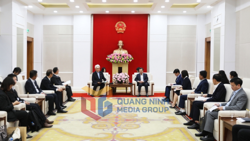 Quang cảnh buổi tiếp xã giao (7-2024). Ảnh: Đỗ Phương