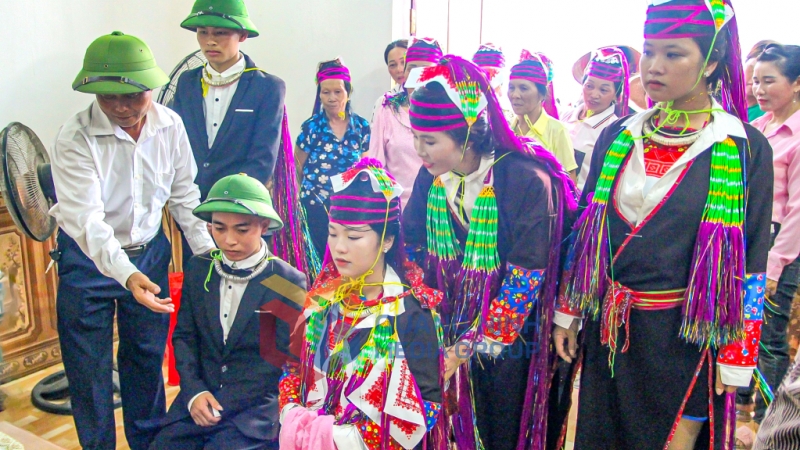Đám cưới của người Dao Thanh Y ở Hải Hà (9-2024). Ảnh: Thanh Trường (Trung tâm TT&VH Hải Hà)