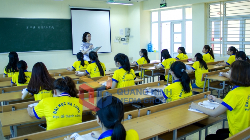 2024-09_Hệ thống phòng học, giảng đường tại Trường Đại học Hạ Long. Ảnh: Lan Anh