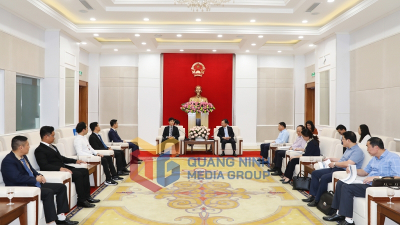 Quang cảnh buổi tiếp xã giao (10-2024). Ảnh: Đỗ Phương