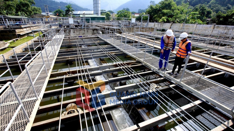 Trạm xử lý nước thải Cọc Sáu (10-2024). Ảnh: Hiểu Trân