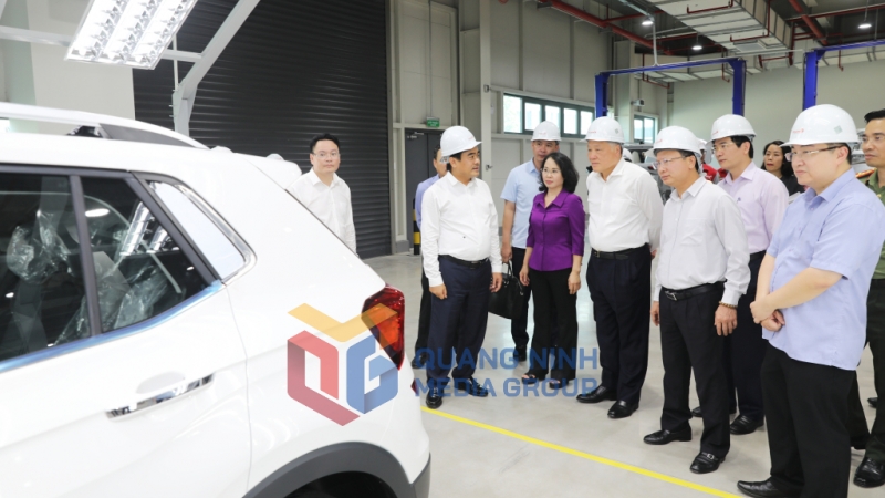 Sau 2 năm xây dựng, Nhà máy ô tô Thành Công Việt Hưng hiện đã sẵn sàng để đi vào chạy thử từ cuối năm 2024 và vận hành thương mại từ đầu năm 2025 (10-2024). Ảnh: Đỗ Phương