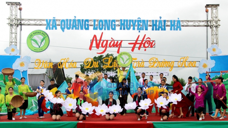 2023-08_Lễ hội Trà Đường Hoa năm 2023- Chương trình nghệ thuật khai mạc lễ hội. Ảnh Anh Vũ