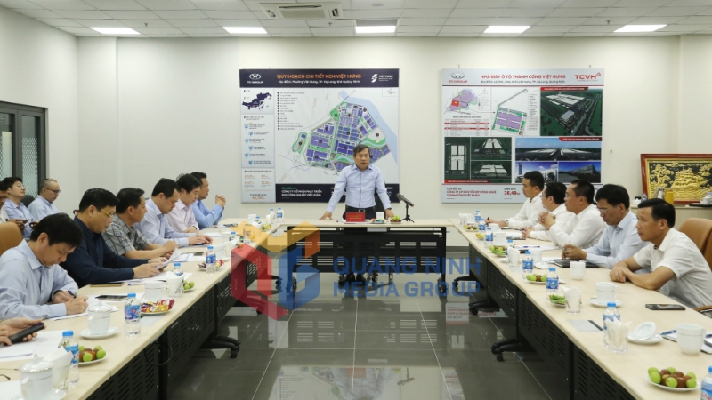 Đồng chí Bí thư Tỉnh ủy phát biểu chỉ đạo tại buổi kiểm tra (11-2024). Ảnh: Thu Chung