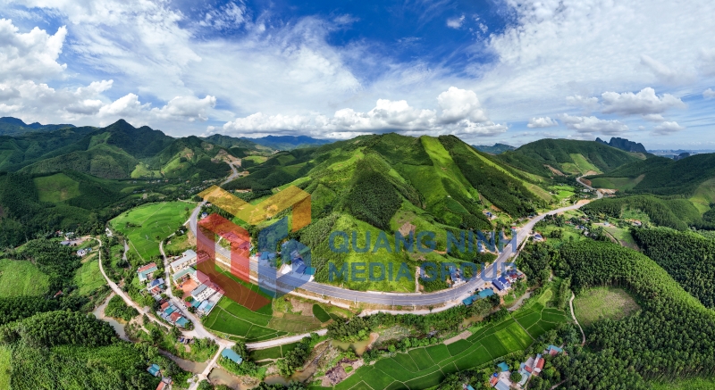 Đường 342 nối TP Hạ Long, huyện Ba Chẽ đến Lạng Sơn (1-2025). Ảnh: Hùng Sơn