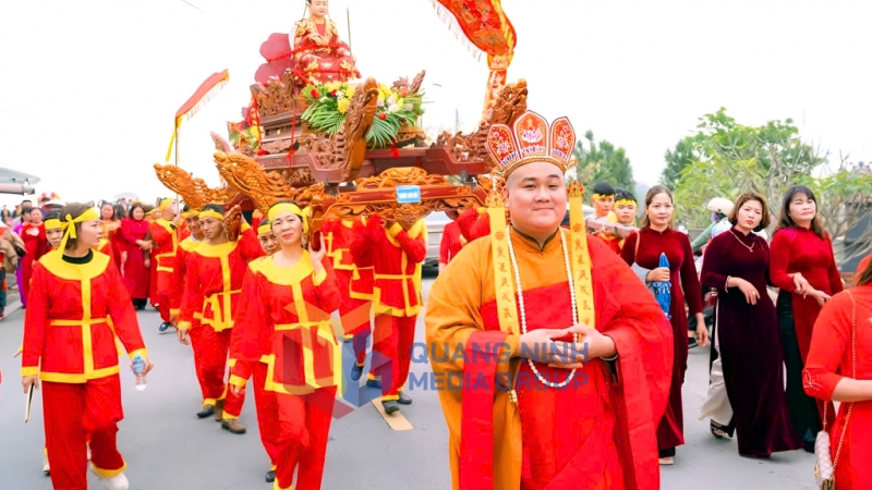 Lễ hội chùa Quỳnh Lâm 2025. Ảnh: Hà Phong