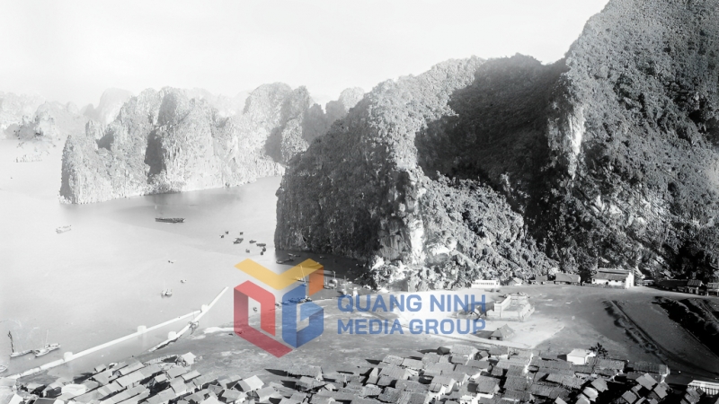Hòn Gai những năm 1920-1929 – làng của người bản xứ. Ảnh otofun.net.