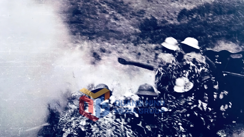 Cuộc chiến đấu bảo vệ biên giới phía Bắc ngày 17-2-1979 tại mặt trận Bình Liêu. Ảnh: Đỗ Kha