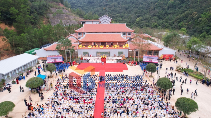 Khai hội xuân Ngọa Vân 2024 (2-2024). Ảnh: Việt Anh