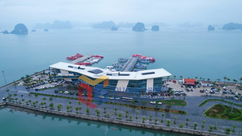 Bến cảng Ao Tiên (huyện Vân Đồn) (3-2025). Ảnh: Minh Hà