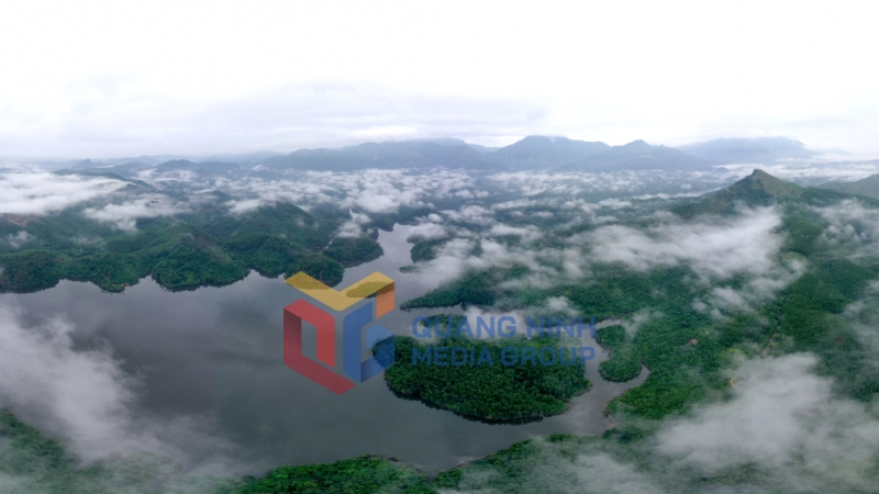 Hồ Quất Đông, xã Hải Tiến (4-2025). Ảnh: Đỗ Giang