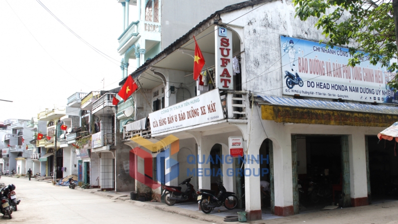 Phố cổ Tiên Yên năm 2006. Ảnh: Tư liệu