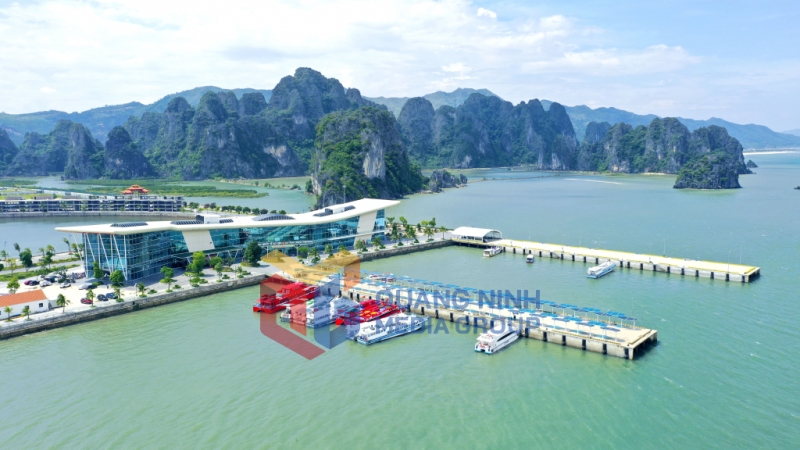 Bến cảng cao cấp Ao Tiên (6-2025). Ảnh: Mạnh Trường