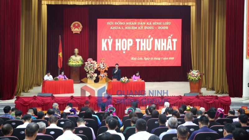 Quang cảnh HĐND xã Bình Liêu kỳ họp thứ nhất, nhiệm kỳ 2021-2026 (7-2025). Ảnh: Minh Đức