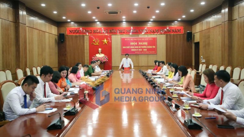 Hội nghị Ban Thường vụ, Ban Chấp hành lần thứ nhất (7-2025). Ảnh: PV