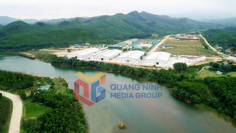 Cụm công nghiệp Nam Sơn, xã Ba Chẽ (7-2025). Ảnh: Phạm Tăng