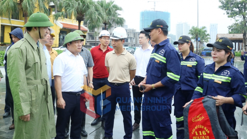 Kiểm tra tại Cảng tàu khách Quốc tế Hạ Long...